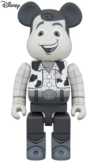 【预售】收藏系列 Be@rbrick 1000%系列 黑白胡迪 商品图1