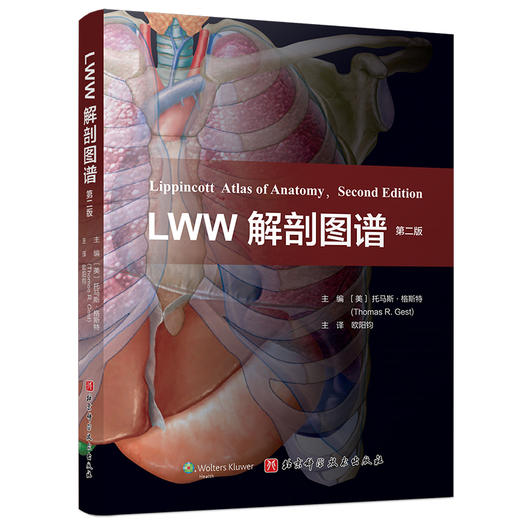 LWW解剖图谱 第2版 商品图0