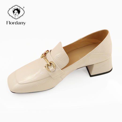 弗洛丹尼简约时尚方跟女鞋D215377 商品图0