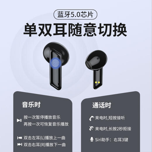 TWS高品质蓝牙耳机 商品图2