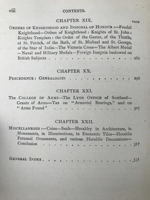 1875年 布铁尔《英国纹章学》 450幅插图（含少量手工上色） 漆布精装32开 商品图4