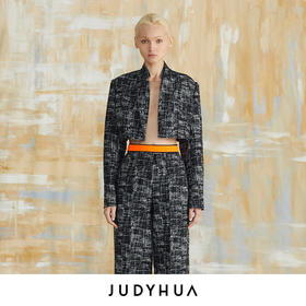 JUDYHUA 肌理材质短西装