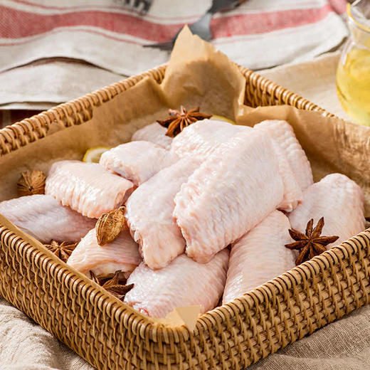【肉】冷冻鸡翅中 约270g/袋 商品图1