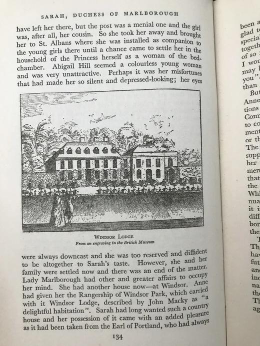 萨拉：马尔博罗公爵夫人传 14幅插图 漆布精装大32开 商品图9