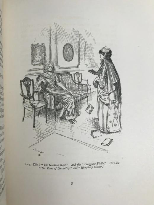 1896年 谢里丹《造谣学校/情敌》 埃德蒙·苏利文插图 漆布精装16开 商品图3