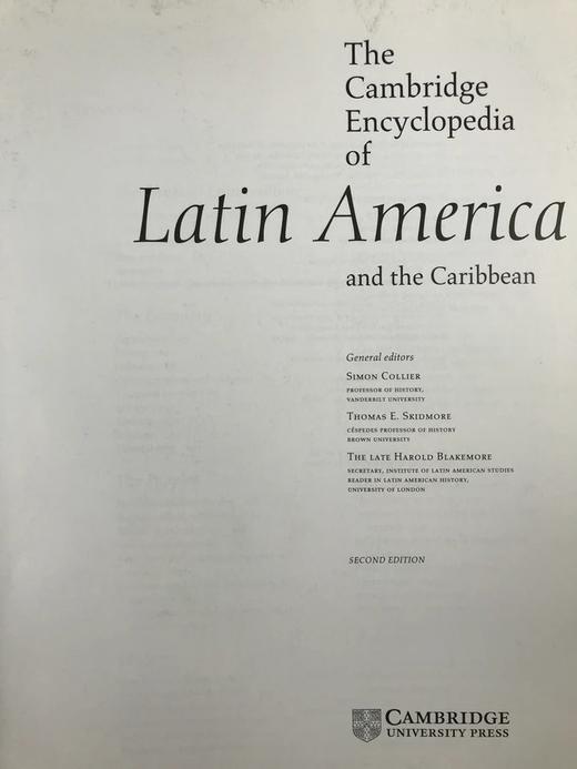 剑桥拉丁美洲百科全书 数百幅插图 精装大16开 商品图3