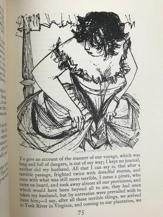 笛福《摩尔·弗兰德斯》 奈杰尔·兰伯恩插图 精装18开带书匣 商品图10