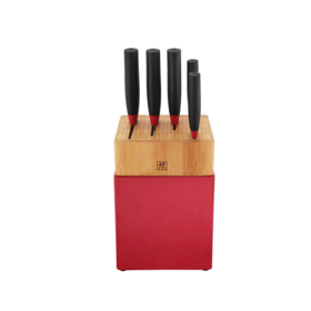 双立人 ZWILLING Now S系列刀具6件套(红黑)ZW-K308