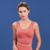 《捡漏专场 三件包邮 不退换》哈瓦塔瑜伽夏季短款V领美背上衣裸感高弹运动一码通背心 商品缩略图8