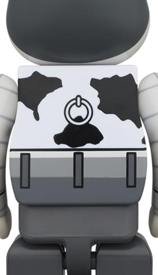 【预售】收藏系列 Be@rbrick 1000%系列 黑白胡迪 商品图2