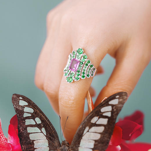 LUCINE高级珠宝｜《蝶语》系列戒指 商品图2