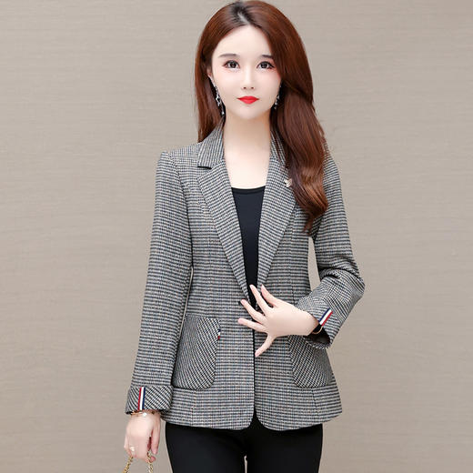 YWE  MB10时尚格子小西装外套 商品图3