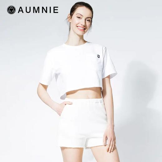 AUMNIE | 高腰全棉短裤 HIGH WAIST COTTON SHORTS 商品图0