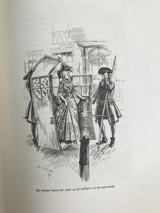 1896年 谢里丹《造谣学校/情敌》 埃德蒙·苏利文插图 漆布精装16开 商品图12