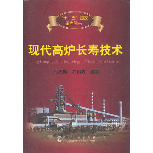 现代高炉长寿技术/张福明 程树森 商品图0