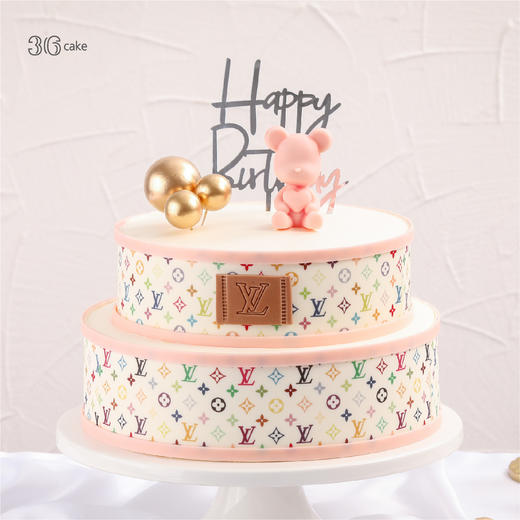 粉巧熊·奶油蛋糕，可选1.5/2.5/6磅（qt）0kt 商品图4