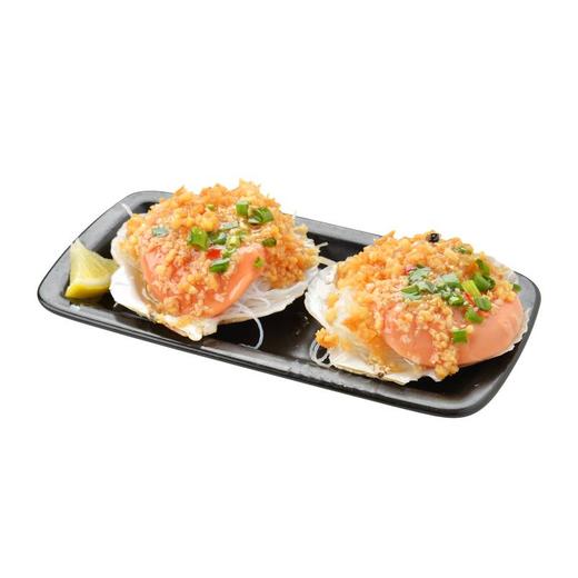 快手菜 蒜香扇贝(两个) /盒【半成品—需加熟食用】 商品图0