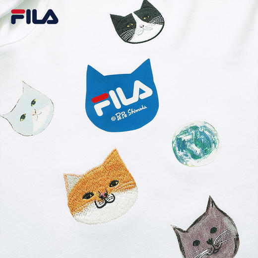 FILA 斐乐女士连帽卫衣2021秋季新款薄款连帽上衣F11W133297FWT 商品图2