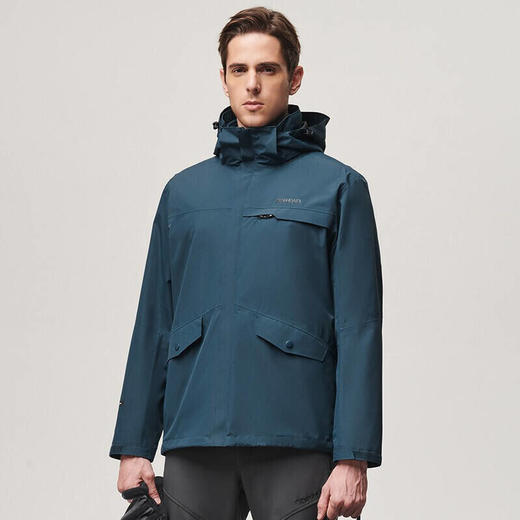 探路者男士套绒冲锋衣TAWI91901 商品图2