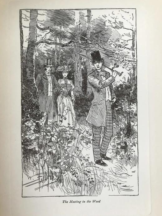 1902年 狄更斯《艰难时世》《汉普雷老爷的钟》 配精美插图 漆布精装大32开 商品图9