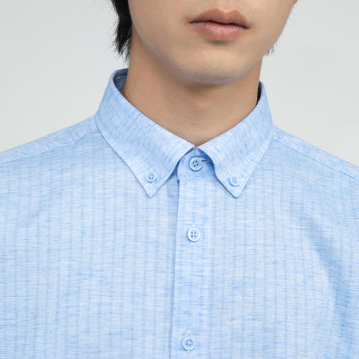 HX 秋季翻领长袖衬衫Y103130007101 商品图4