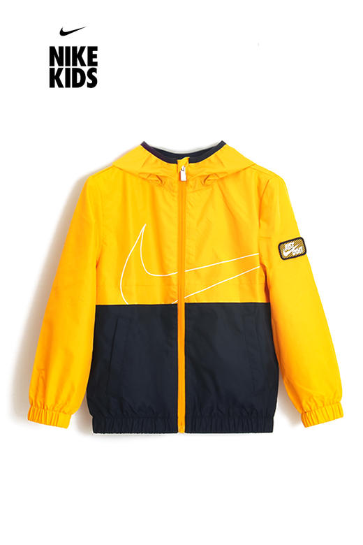 耐克-童衣类（秋）E1小童梭织夹克学院红 商品图4