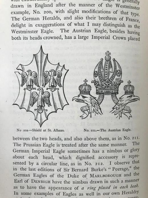 1875年 布铁尔《英国纹章学》 450幅插图（含少量手工上色） 漆布精装32开 商品图10