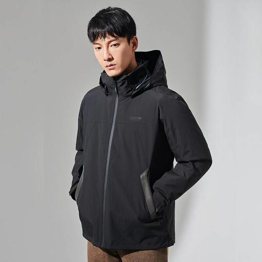 探路者男士套羽绒冲锋衣TAWI91771 商品图0