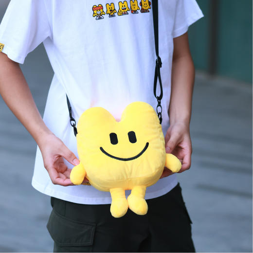 黄小兜毛绒挎包 商品图3