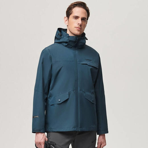 探路者男士套绒冲锋衣TAWI91901 商品图0