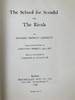 1896年 谢里丹《造谣学校/情敌》 埃德蒙·苏利文插图 漆布精装16开 商品缩略图2