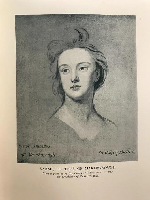 萨拉：马尔博罗公爵夫人传 14幅插图 漆布精装大32开 商品图8