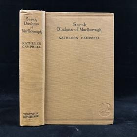 萨拉：马尔博罗公爵夫人传 14幅插图 漆布精装大32开