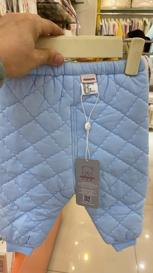 小米米内衣开心派对绗缝夹棉可拆密长裤上衣YU21713 商品图1