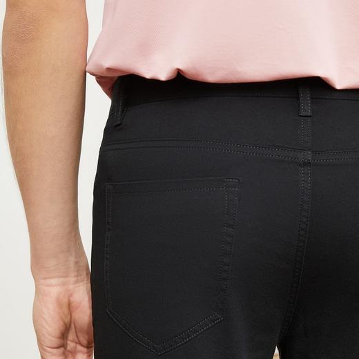 【特价】柒牌男装年秋冬新款休闲梭织长裤五袋款微弹透气字母绣花裤子	121H71530 商品图3