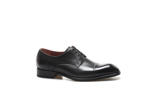 豪麟名鞋奥莱都彭男鞋牛皮革皮鞋E30221232黑色  原价5660元 商品图0