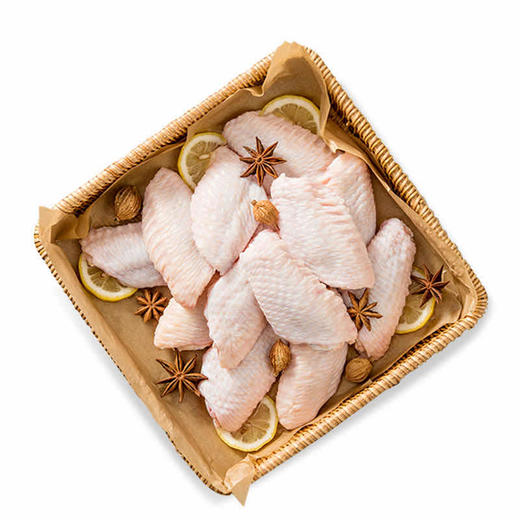 【肉】冷冻鸡翅中 约270g/袋 商品图0