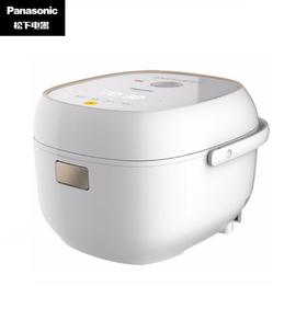 【家居】松下 Panasonic   迷你型备长碳铜釜IH立体加热电饭煲 SR-AC072-W  2.1L #