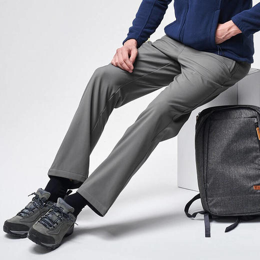 探路者男士软壳长裤TAMI91347 商品图5
