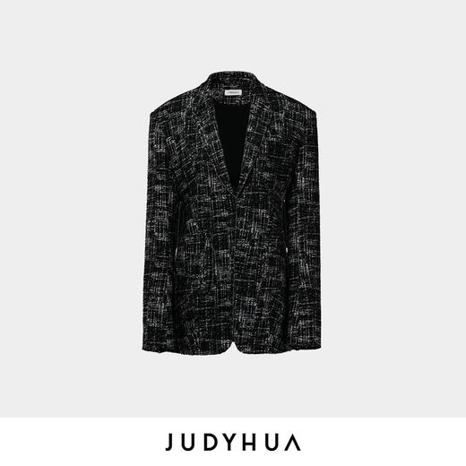 JUDYHUA 肌理材质修身西装 商品图3