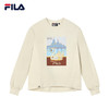 FILA 斐乐女子套头卫衣2021秋季新款时尚运动针织套头衫F11W138257F 商品缩略图5