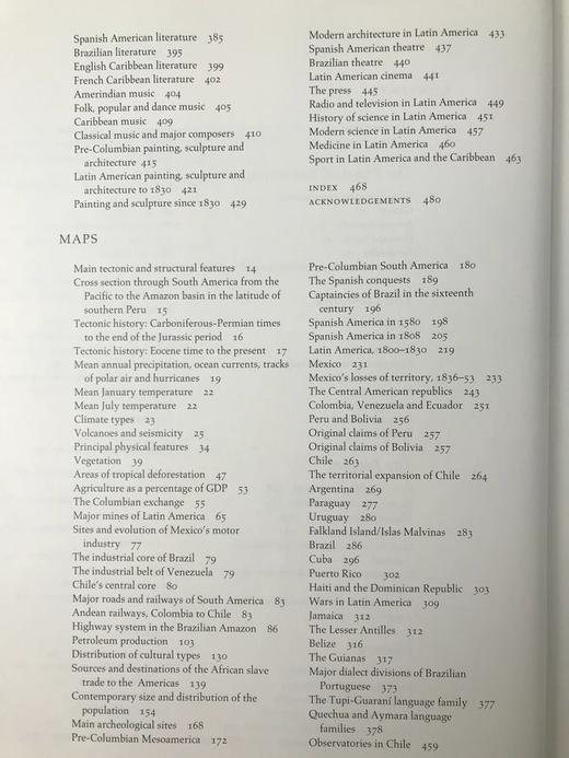 剑桥拉丁美洲百科全书 数百幅插图 精装大16开 商品图6