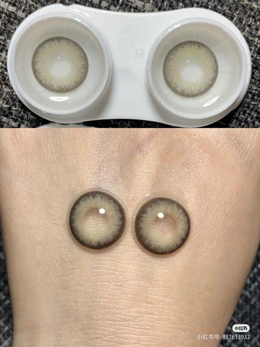 【小红书推荐款】lilieslook  甜酷烟熏灰，年抛./直径14.5/着色13.8，138/一副，238/两副，12月31号结束 商品图3