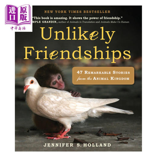 【中商原版】不太可能的友谊 Unlikely Friendships英文原版Jennifer S Holland 商品图0
