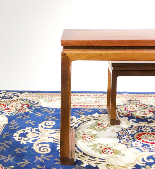 红桥红  家具严选  缅甸花梨（大果紫檀）【105有束腰带托子 琴桌两件套】 商品图3