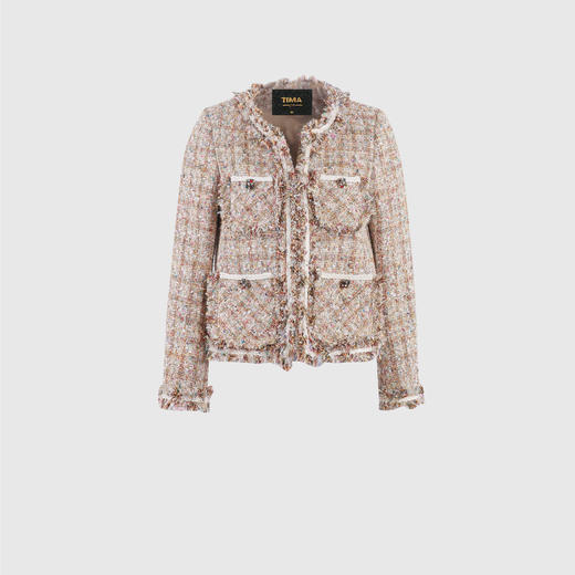 名媛休闲钉珠装饰外套 商品图0