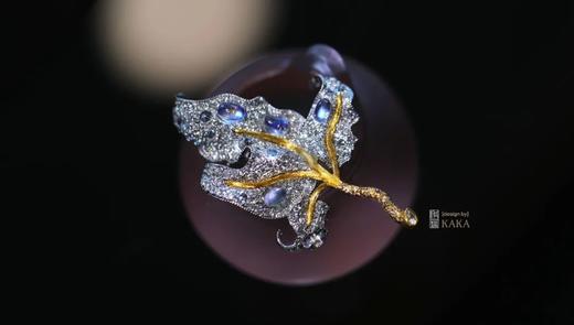 皓月金枝 | 胸针挂坠两用款 商品图1