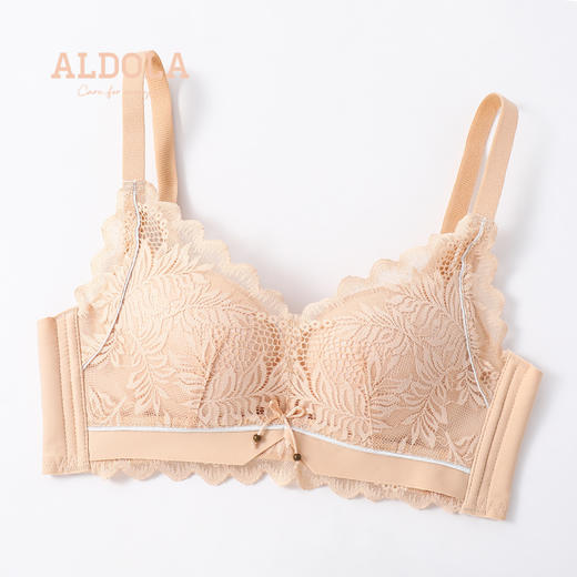 雅黛丽内衣女小胸聚拢调整型收副乳文胸舒适夏季上托无钢圈胸罩 商品图0
