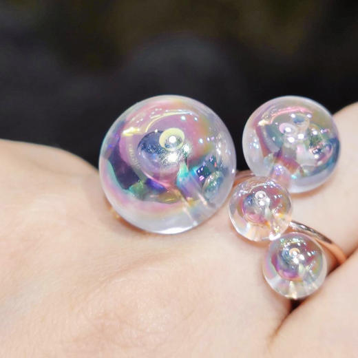 北京仓｜La môme bijou-Bulles-戒指（银色 小号）［法国设计师］ 商品图4