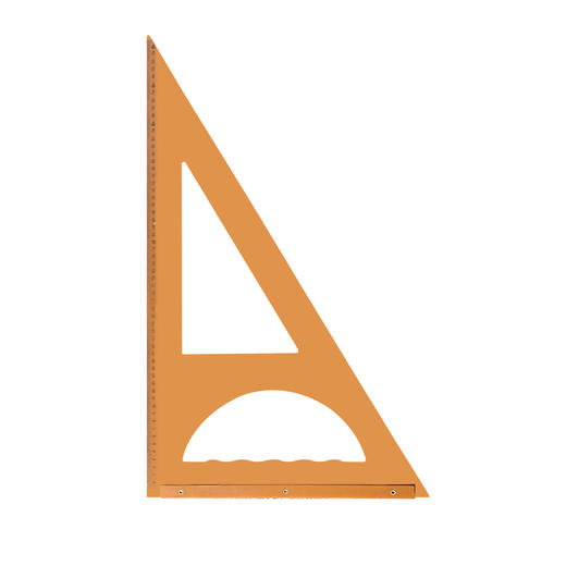 【货号02451】木工三角尺电木直角尺靠山尺拐尺木工专用高精度 商品图1